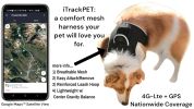 Rechargeable Dog Cat Realtime Mini Pet Locator GPS Collar Tracker NEW Size:S